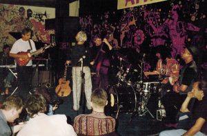 Jamming with Pat Metheny Group at Akwarium Jazz Club in Warsaw - 1993