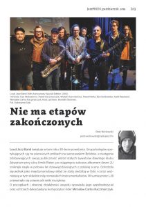 Jazzpress 10/2019 - Mirosław "Carlos" Kaczmarczyk - Loud Jazz Band